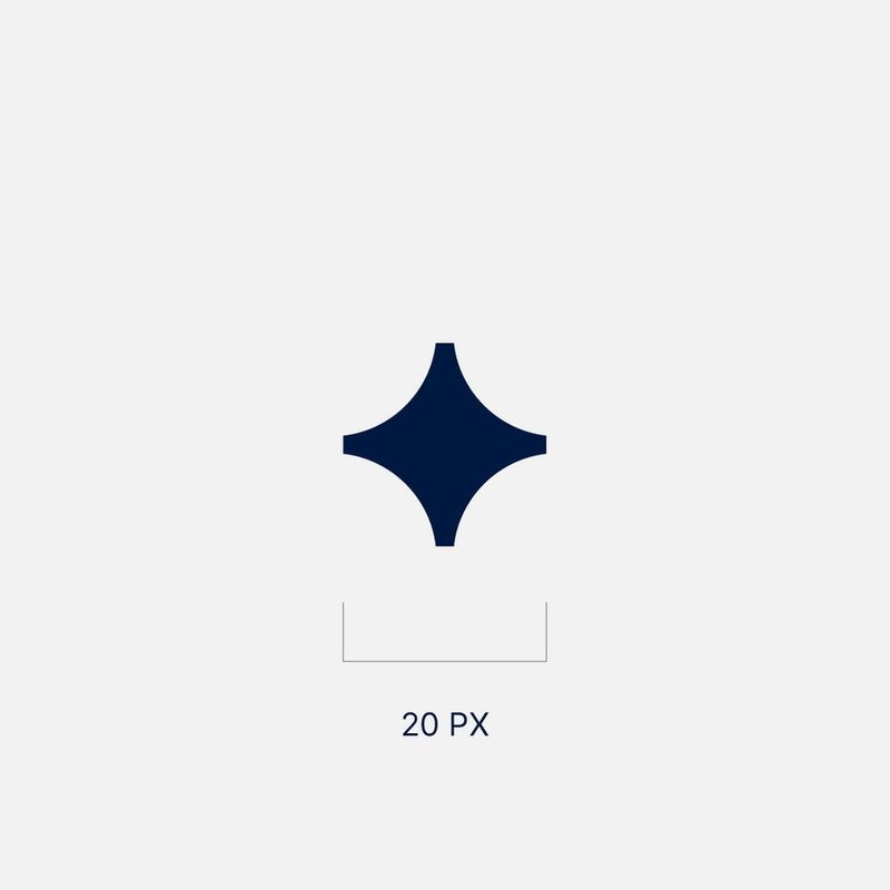Minimum size example for a Magebit logo version