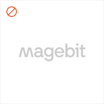 Don't use logo on backgrounds with low contrast