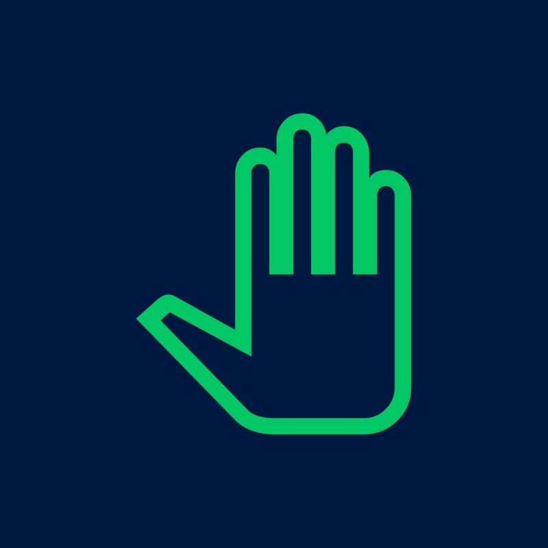 Clumsy hand icon