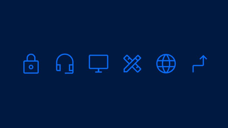 Adjusted Material icon set