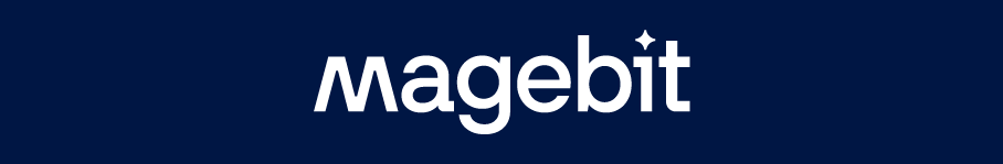 White wordmark on Space Blue bracelet