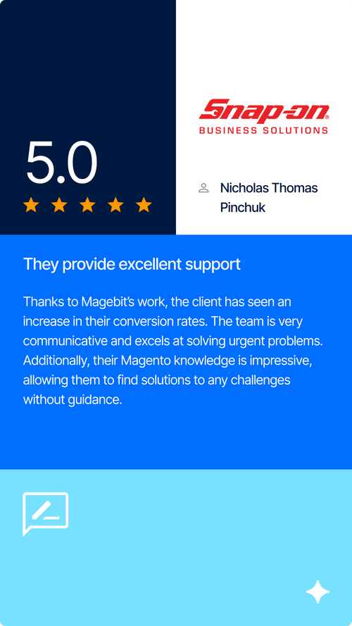 Social media margin example