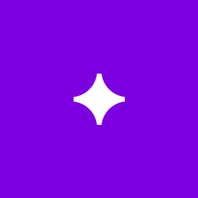 White on Violet